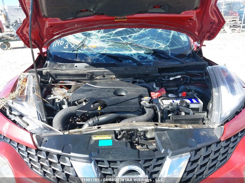 2015 Nissan Juke VIN: JN8AF5MV5FT564230 Lot: 11981785