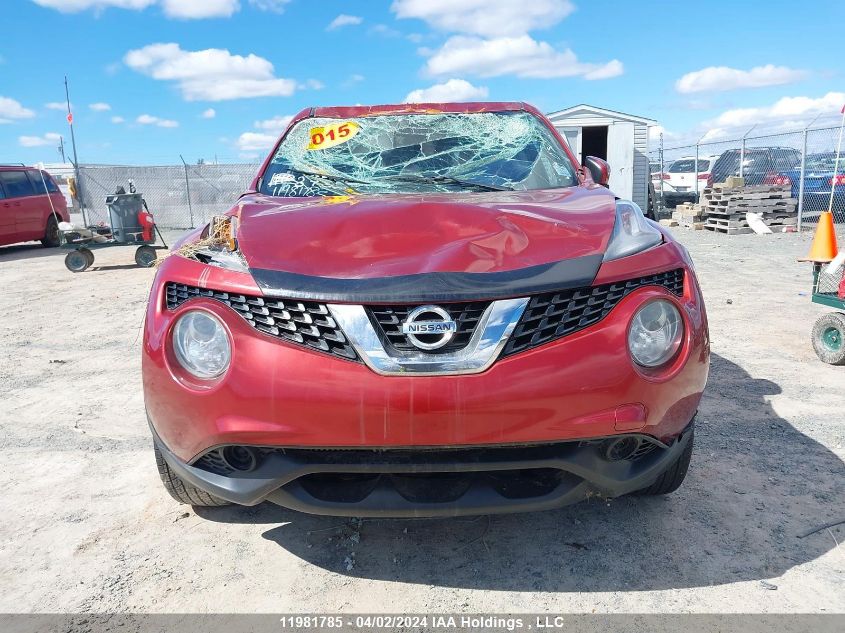 2015 Nissan Juke VIN: JN8AF5MV5FT564230 Lot: 11981785