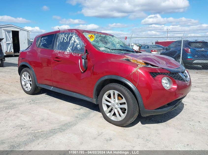 2015 Nissan Juke VIN: JN8AF5MV5FT564230 Lot: 11981785