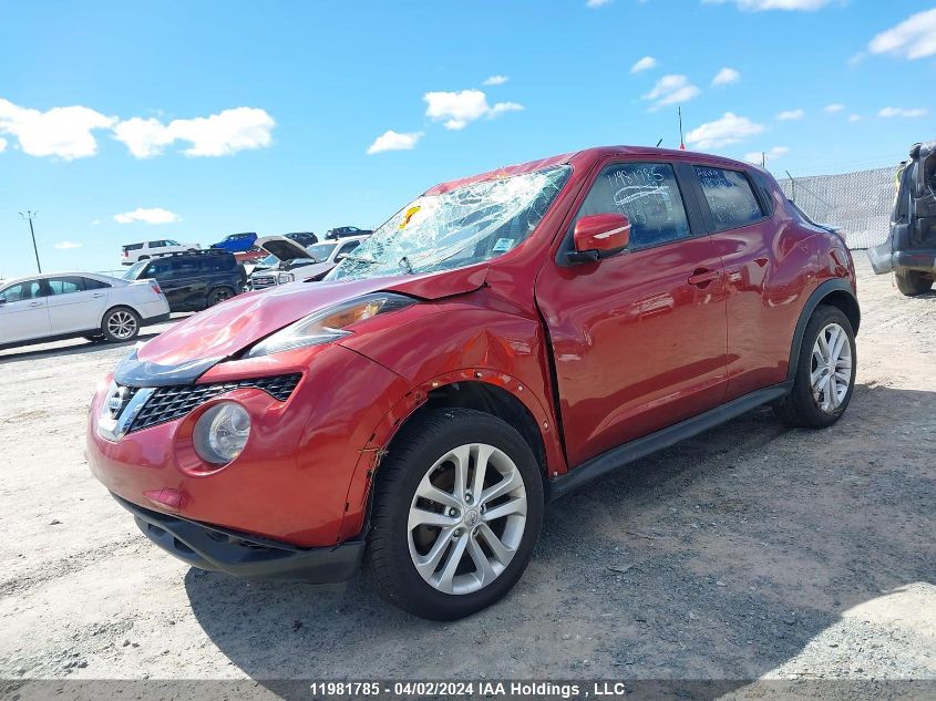 2015 Nissan Juke VIN: JN8AF5MV5FT564230 Lot: 11981785