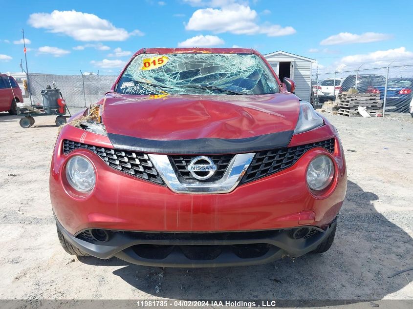 2015 Nissan Juke VIN: JN8AF5MV5FT564230 Lot: 11981785