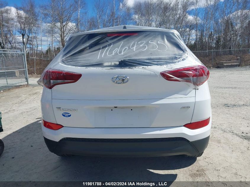 2018 Hyundai Tucson Se 2.0L VIN: KM8J3CA4XJU744855 Lot: 11981788