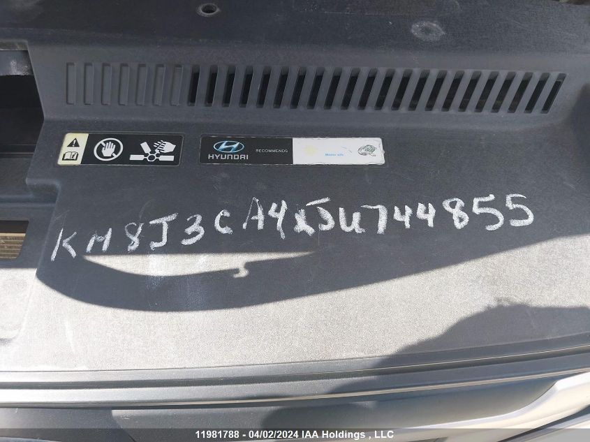2018 Hyundai Tucson Se 2.0L VIN: KM8J3CA4XJU744855 Lot: 11981788