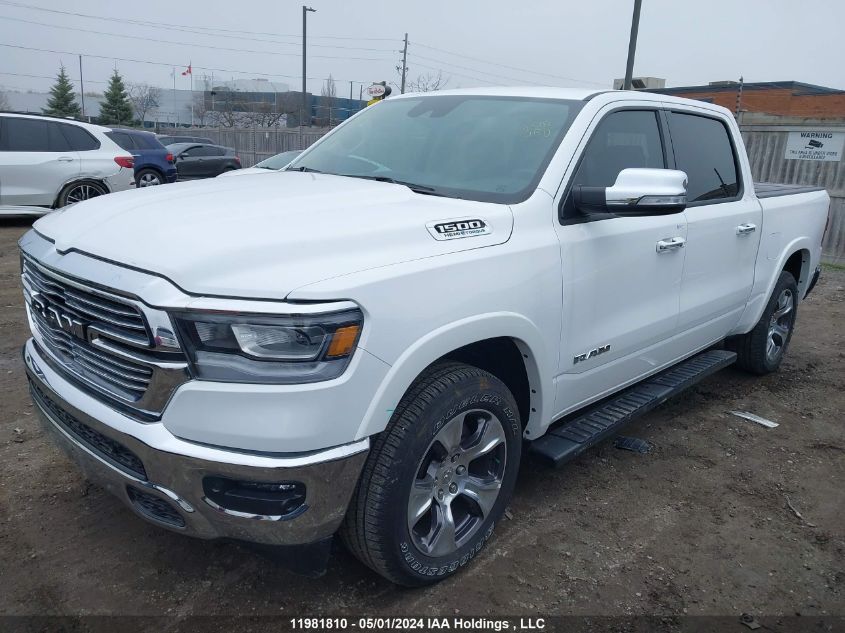 2022 Ram 1500 Laramie VIN: 1C6SRFJTXNN213615 Lot: 11981810
