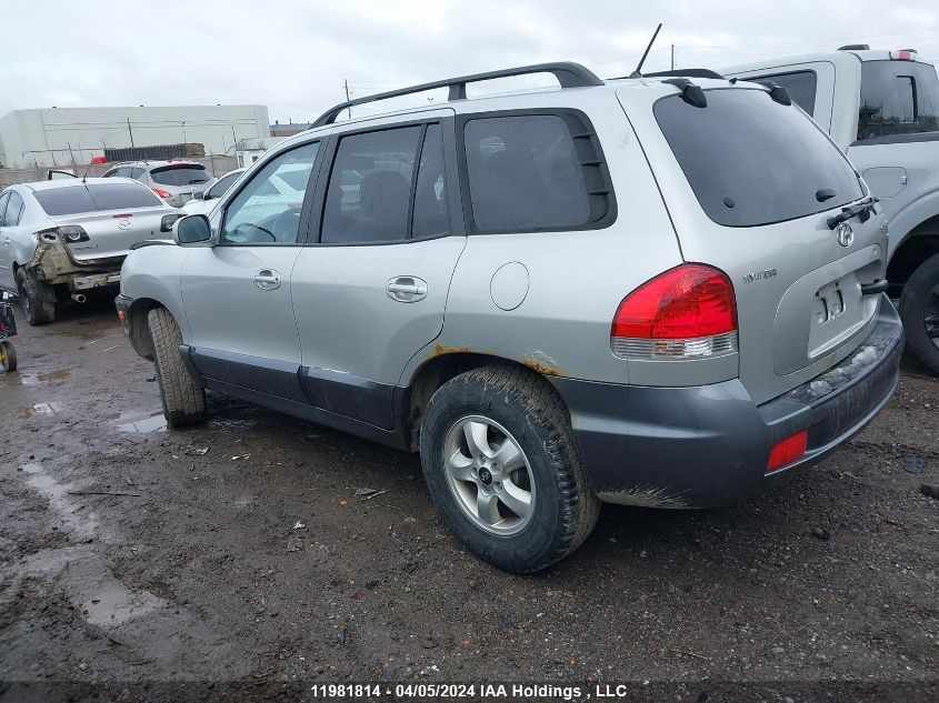 2006 Hyundai Santa Fe VIN: KM8SB13D76U032464 Lot: 11981814