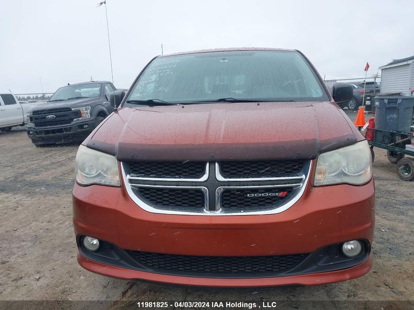 2012 Dodge Grand Caravan Se VIN: 2C4RDGBG2CR262109 Lot: 11981825