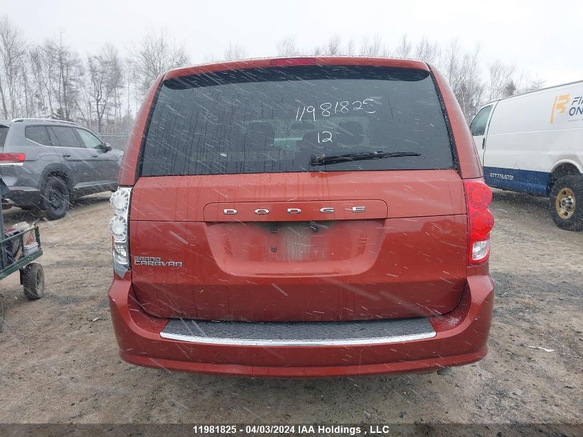 2012 Dodge Grand Caravan Se VIN: 2C4RDGBG2CR262109 Lot: 11981825