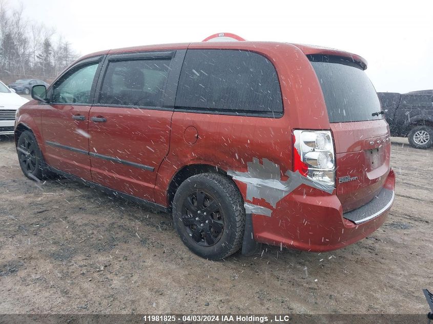 2012 Dodge Grand Caravan Se VIN: 2C4RDGBG2CR262109 Lot: 11981825