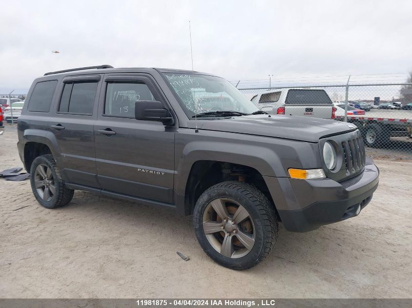 2015 Jeep Patriot VIN: 1C4NJRAB8FD207535 Lot: 11981875