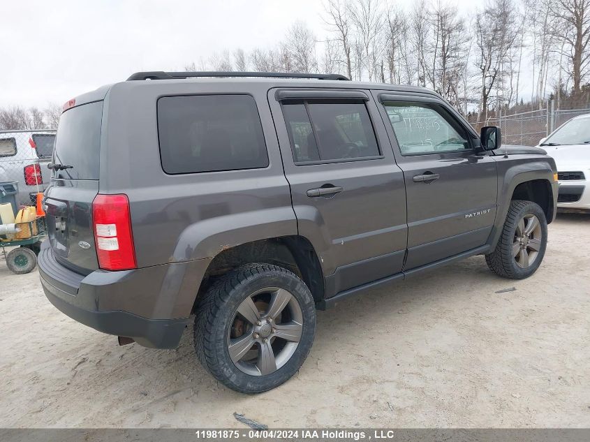 2015 Jeep Patriot VIN: 1C4NJRAB8FD207535 Lot: 11981875