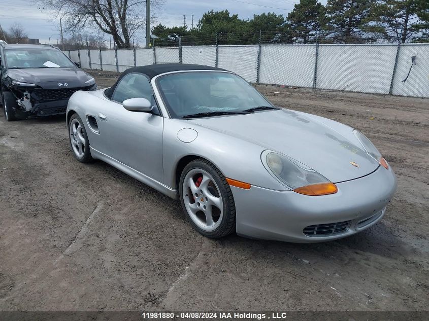 2001 Porsche Boxster S VIN: WP0CB29831U661754 Lot: 11981880