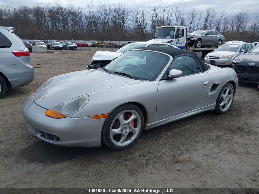 2001 Porsche Boxster S VIN: WP0CB29831U661754 Lot: 11981880