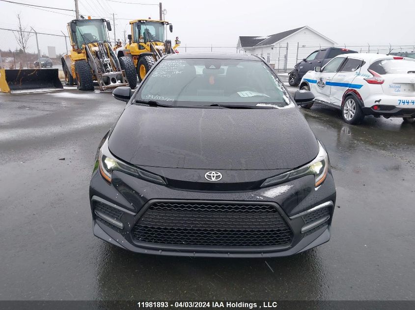 2020 Toyota Corolla Se/Xse VIN: 5YFB4RBE7LP004633 Lot: 11981893