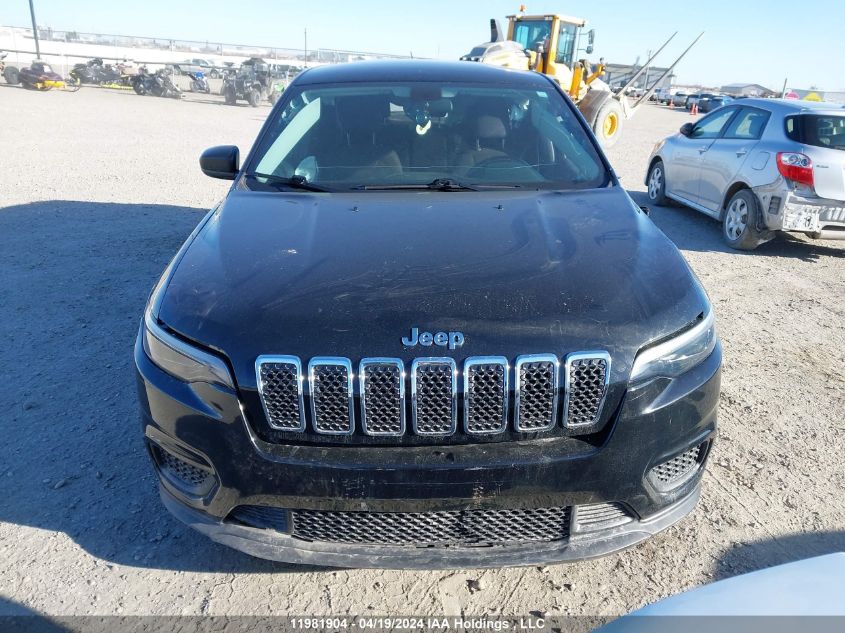 2019 Jeep Cherokee Sport VIN: 1C4PJMAX4KD447909 Lot: 11981904