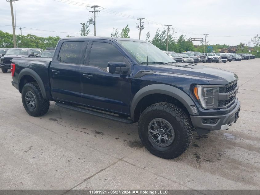 2022 Ford F-150 Raptor VIN: 1FTFW1RG8NFB40154 Lot: 11981921