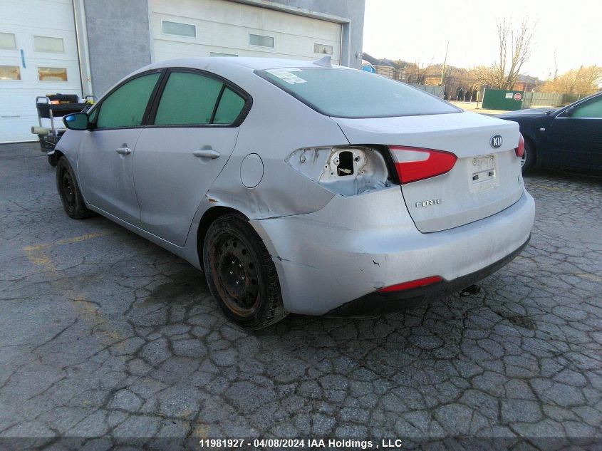 2015 Kia Forte Lx VIN: KNAFX4A67F5413820 Lot: 11981927