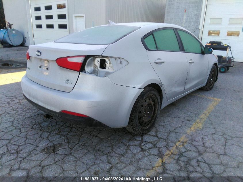 2015 Kia Forte Lx VIN: KNAFX4A67F5413820 Lot: 11981927