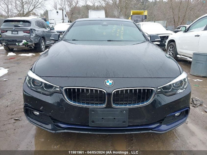 2018 BMW 4 Series VIN: WBA4W5C50JAA49327 Lot: 11981961