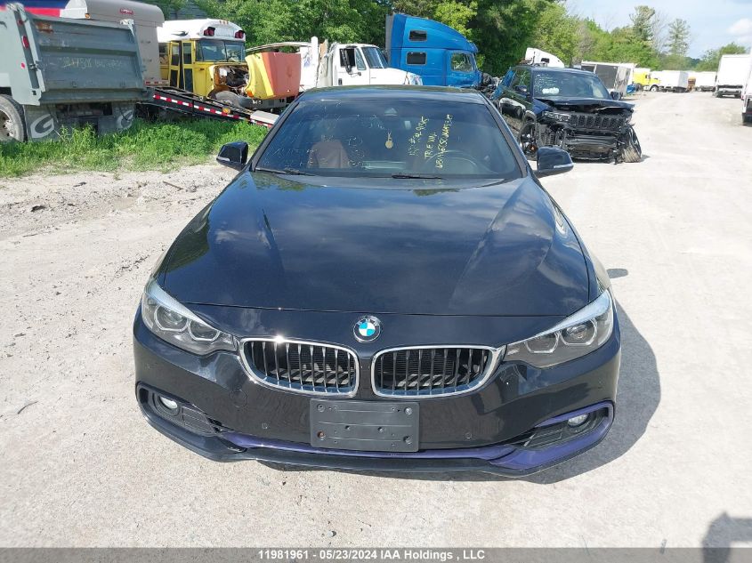 2018 BMW 4 Series VIN: WBA4W5C50JAA49327 Lot: 11981961