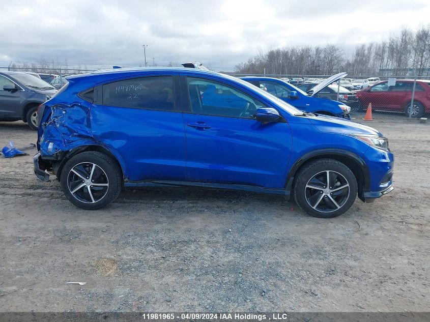 2022 Honda Hr-V VIN: 3CZRU6H24NM104168 Lot: 11981965