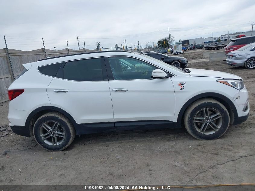 2017 Hyundai Santa Fe Sport VIN: 5XYZUDLB2HG407274 Lot: 11981982