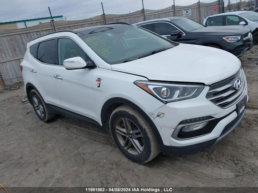 2017 Hyundai Santa Fe Sport VIN: 5XYZUDLB2HG407274 Lot: 11981982