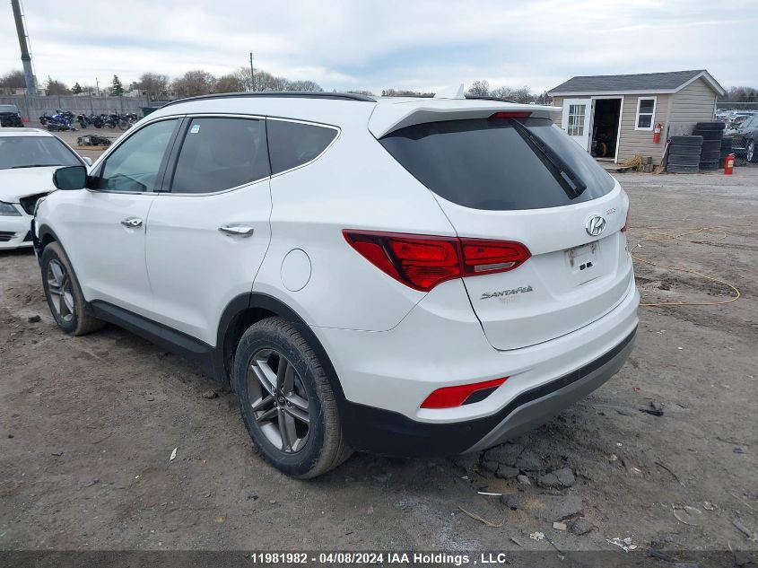 2017 Hyundai Santa Fe Sport VIN: 5XYZUDLB2HG407274 Lot: 11981982