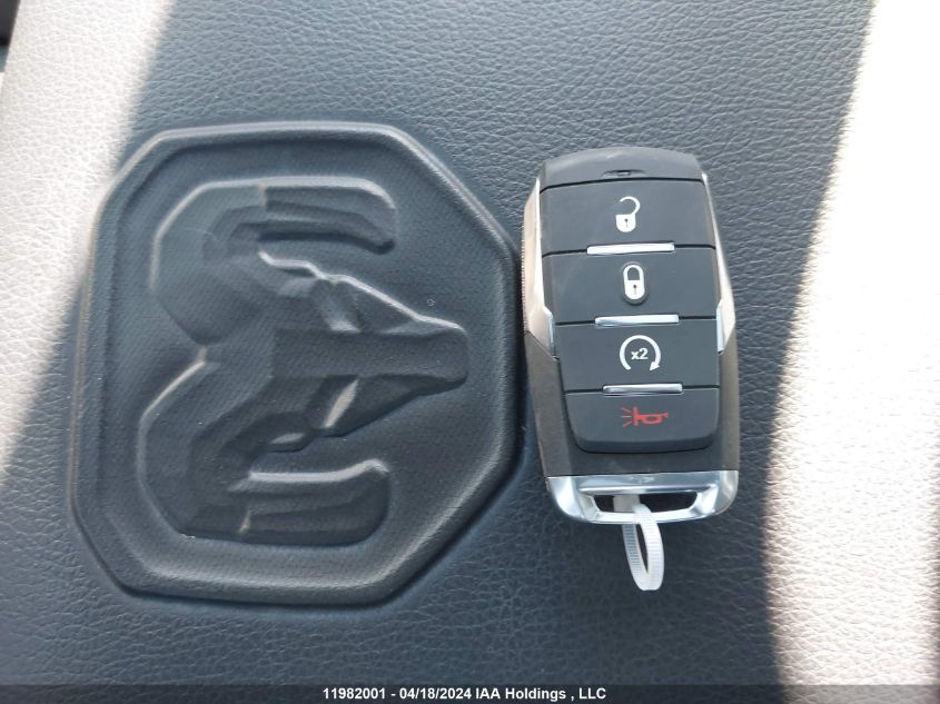 2022 Ram 1500 Rebel VIN: 1C6SRFLM9NN399962 Lot: 11982001