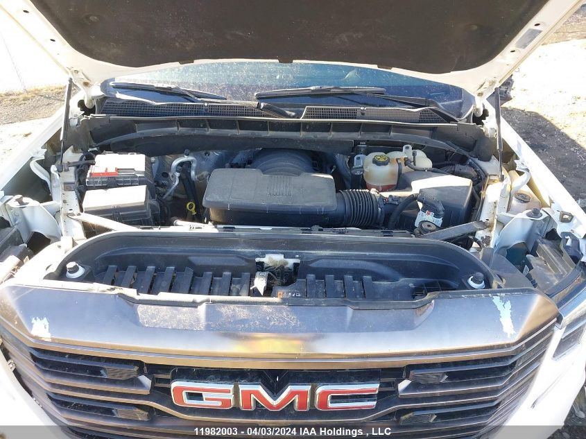2022 GMC Sierra 1500 VIN: 3GTUUFEL7NG659725 Lot: 11982003