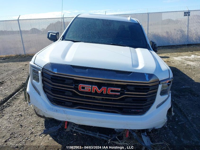 2022 GMC Sierra 1500 VIN: 3GTUUFEL7NG659725 Lot: 11982003