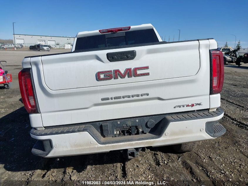 2022 GMC Sierra 1500 VIN: 3GTUUFEL7NG659725 Lot: 11982003