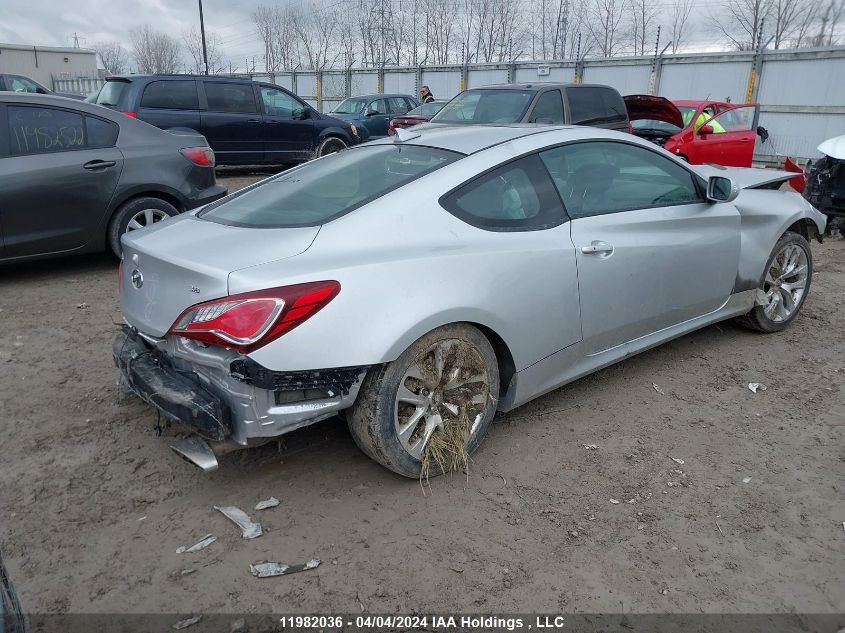 2016 Hyundai Genesis Coupe 3.8 R-Spec/3.8 Ultimate VIN: KMHHU6KJ0GU137356 Lot: 11982036