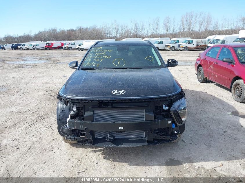 2024 Hyundai Kona 2.0L Preferred VIN: KM8HBCAB4RU110792 Lot: 11982054