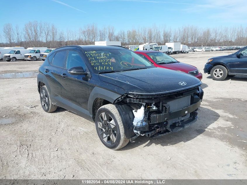 2024 Hyundai Kona 2.0L Preferred VIN: KM8HBCAB4RU110792 Lot: 11982054