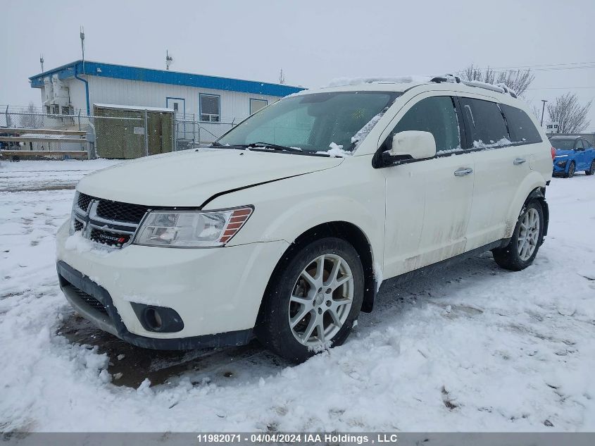 2013 Dodge Journey R/T VIN: 3C4PDDFG9DT657693 Lot: 39226961