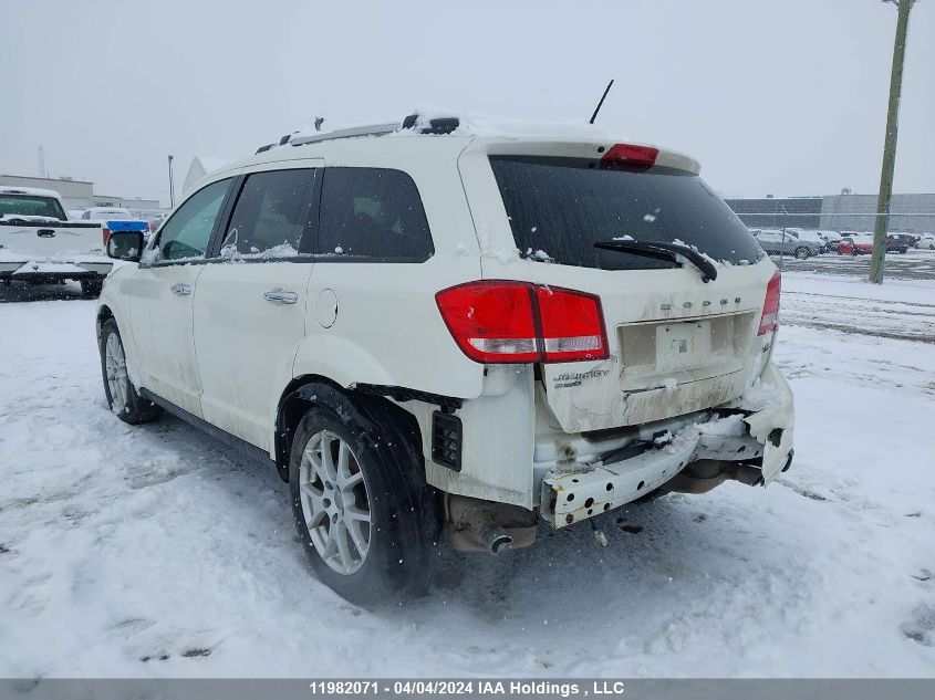 2013 Dodge Journey R/T VIN: 3C4PDDFG9DT657693 Lot: 39226961