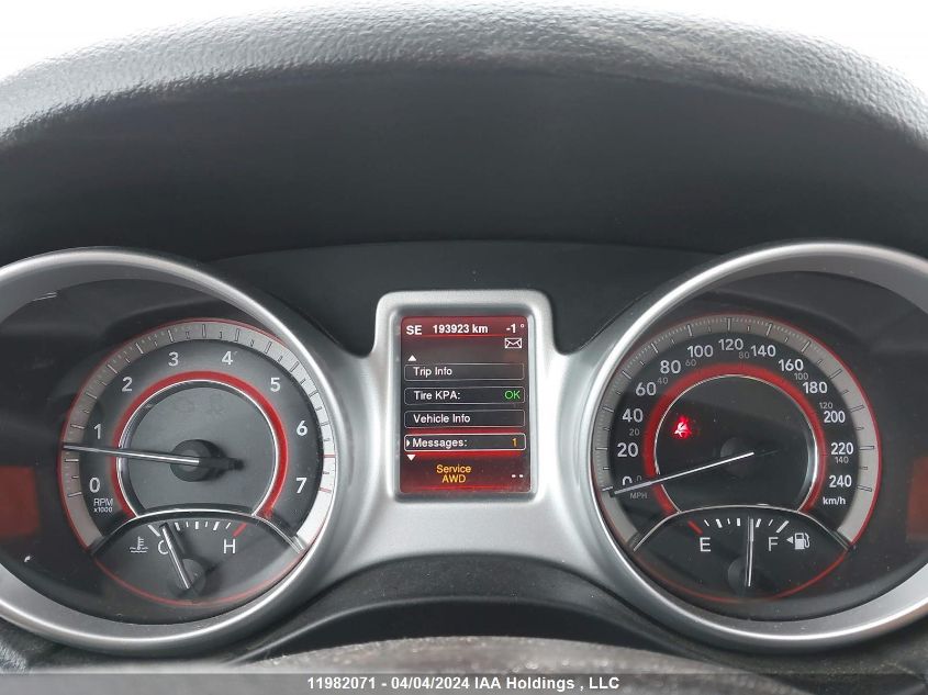 2013 Dodge Journey R/T VIN: 3C4PDDFG9DT657693 Lot: 39226961