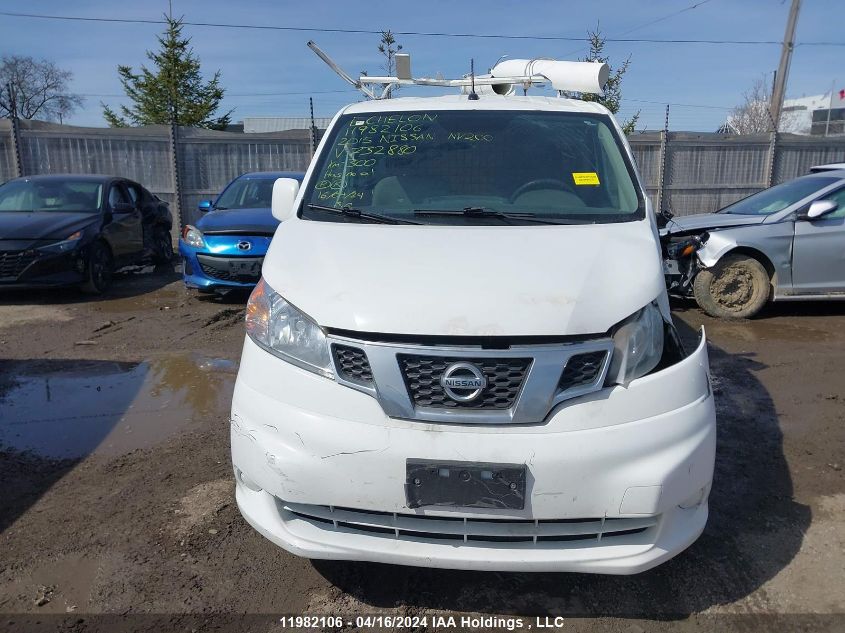 2015 Nissan Nv200 2.5S/2.5Sv VIN: 3N6CM0KN9FK732880 Lot: 11982106