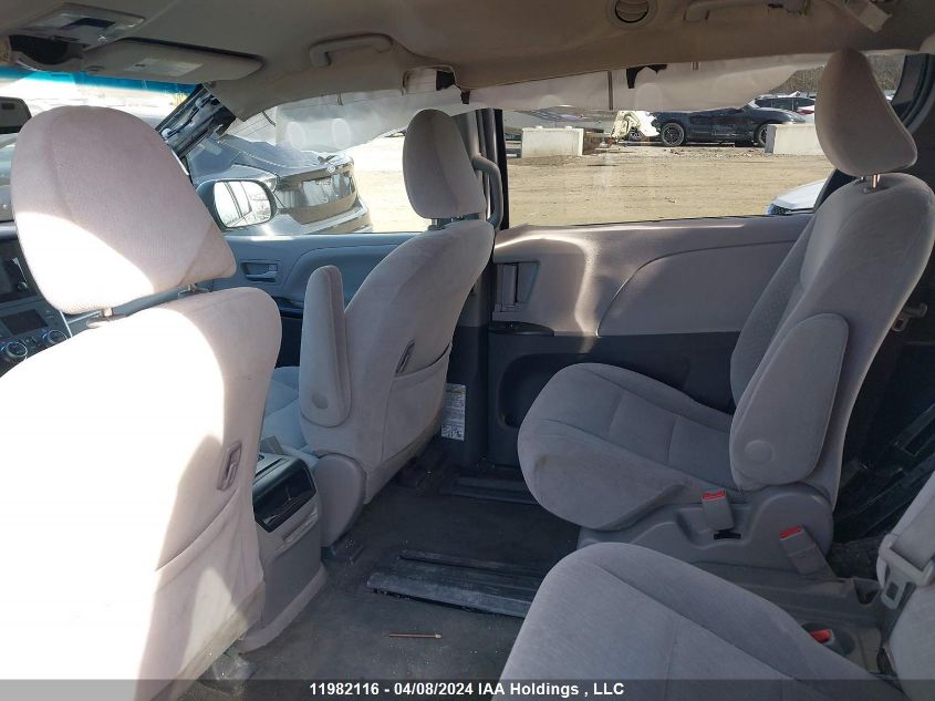 2016 Toyota Sienna Le VIN: 5TDKK3DCXGS700012 Lot: 11982116