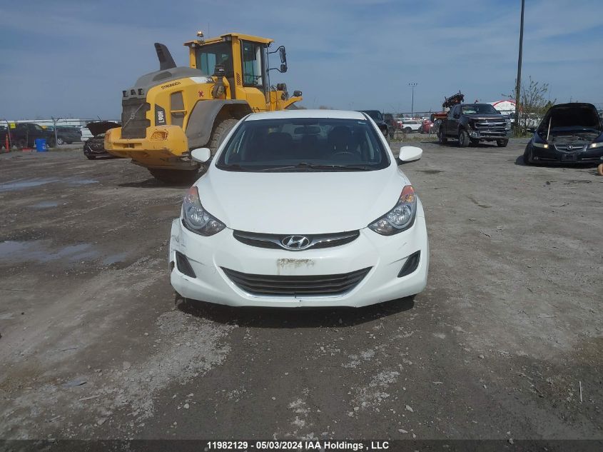 2013 Hyundai Elantra Gl VIN: 5NPDH4AE0DH311853 Lot: 11982129