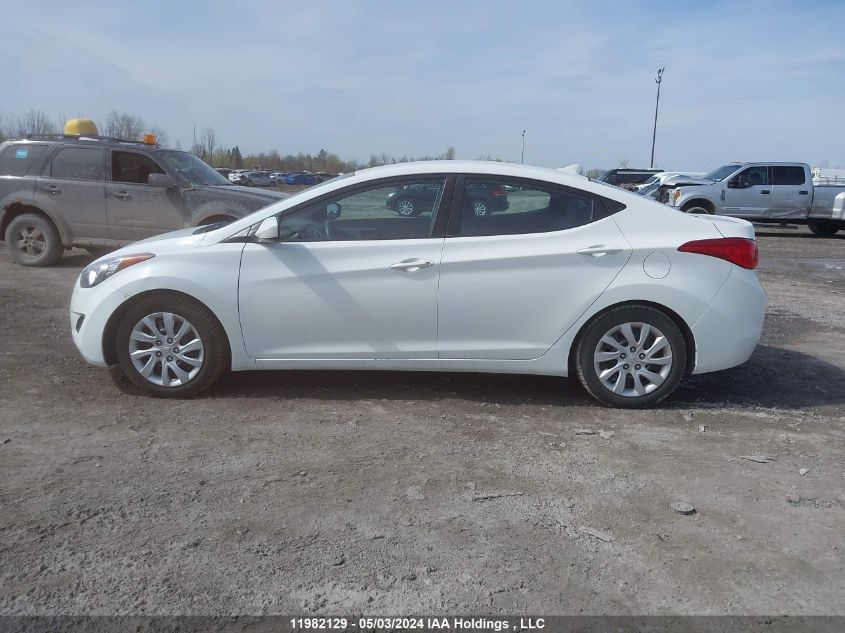 2013 Hyundai Elantra Gl VIN: 5NPDH4AE0DH311853 Lot: 11982129