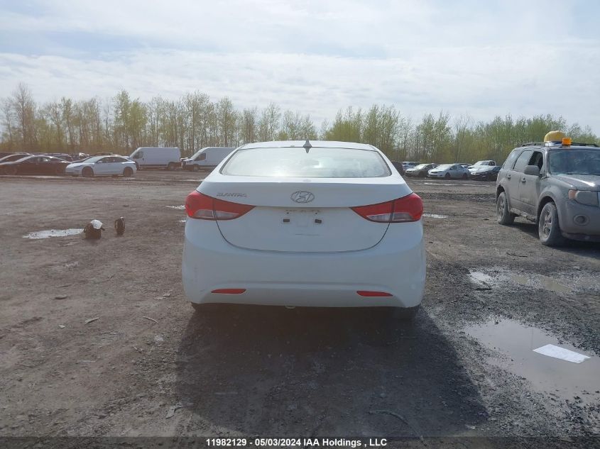 2013 Hyundai Elantra Gl VIN: 5NPDH4AE0DH311853 Lot: 11982129