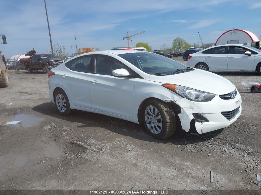 2013 Hyundai Elantra Gl VIN: 5NPDH4AE0DH311853 Lot: 11982129