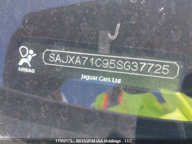 2005 Jaguar Xj Series VIN: SAJXA71C95SG37725 Lot: 11982173