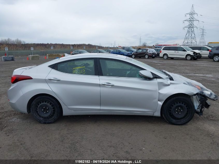 2014 Hyundai Elantra Limited VIN: KMHDH4AH8EU110313 Lot: 11982182