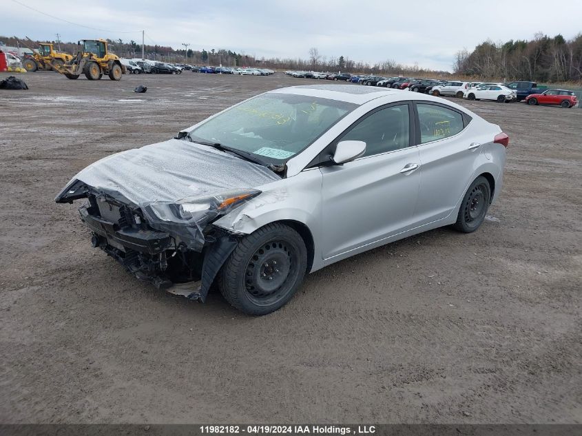 2014 Hyundai Elantra Limited VIN: KMHDH4AH8EU110313 Lot: 11982182