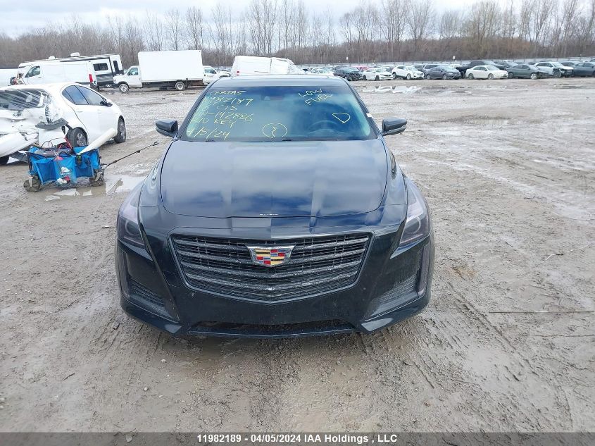 2018 Cadillac Cts Luxury VIN: 1G6AX5SS8J0142886 Lot: 11982189