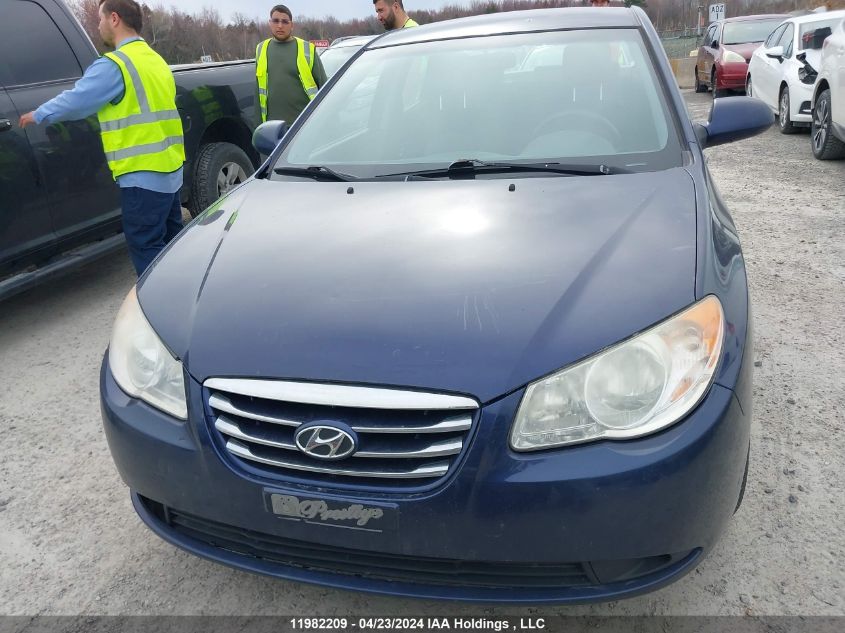 2010 Hyundai Elantra VIN: KMHDT4BD0AU022960 Lot: 11982209