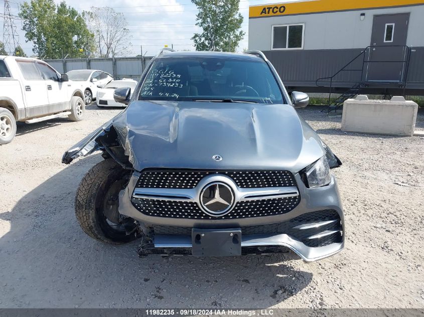 4JGFB4KB2NA739233 2022 Mercedes-Benz Gle 350 4Matic