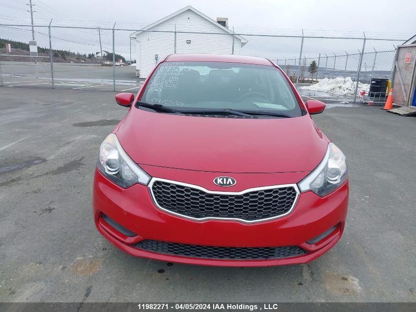 2015 Kia Forte VIN: KNAFK4A64F5409335 Lot: 11982271